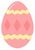 Egg bullet point pink. Egg bullet pink.