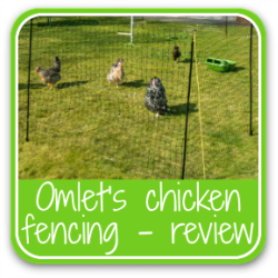 Thumbnail button link: Omlet's chicken garden fencing review.