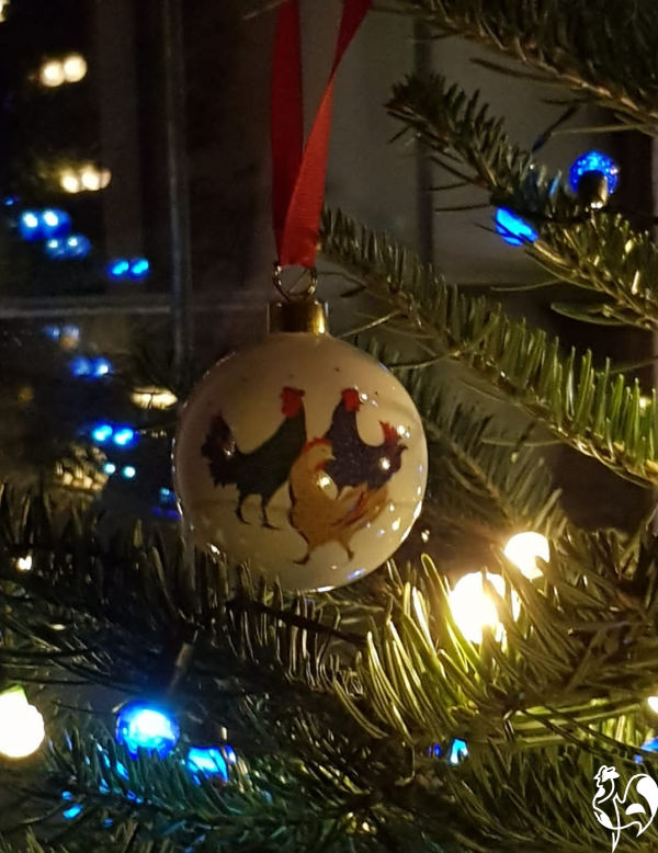 Funny Christmas Chicken Ornament Hanging Christmas Tree Ornaments