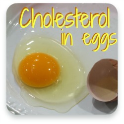 Cholesterol in eggs - link.