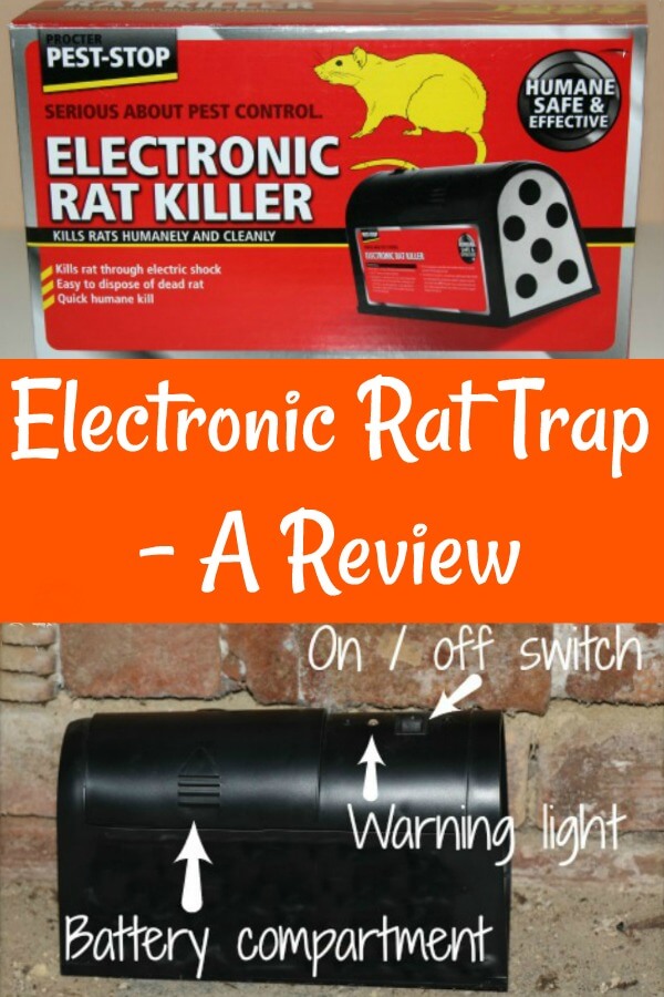 NEW Pestzilla Rat Zapper Rechargeable Electric Mouse Pest Trap