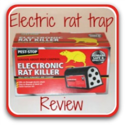 Using an electric trap to get rid of rats - link.